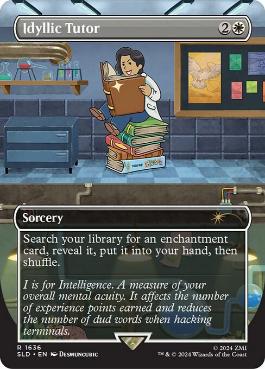 【ENG】【Foil】《牧歌的な教示者/Idyllic Tutor》(1636)[Secret Lair]