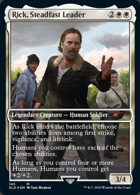 【ENG】【Foil】《Rick, Steadfast Leader》(143)[Secret Lair]