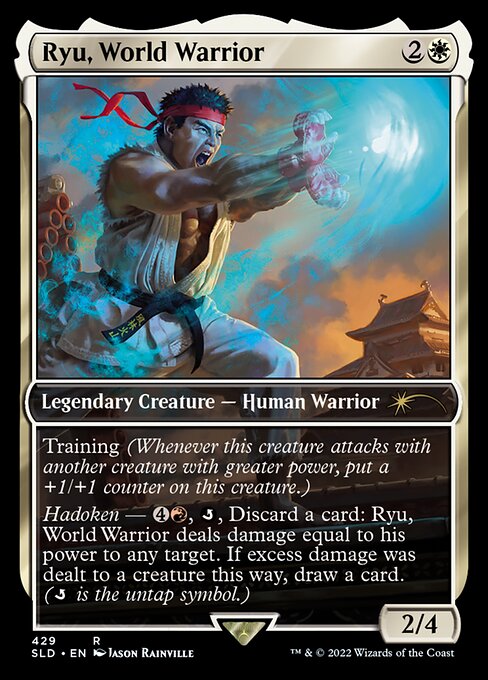 【ENG】【Foil】《Ryu, World Warrior》(429)[Secret Lair]