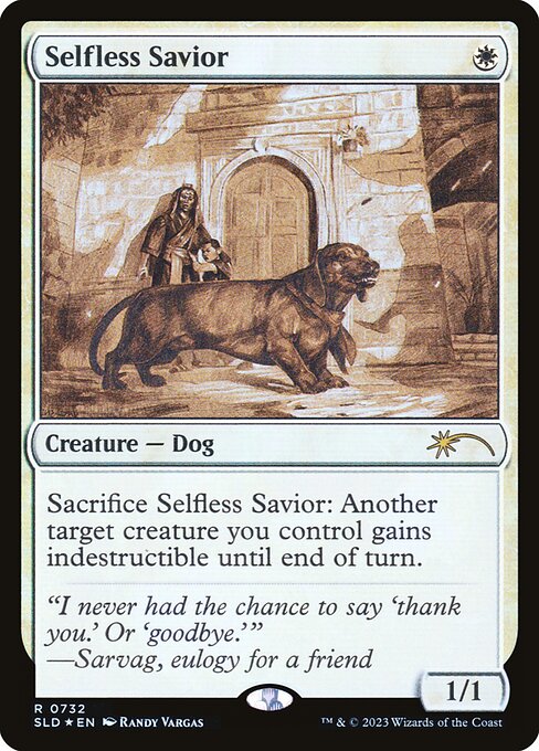 【ENG】《無私の救助犬/Selfless Savior》(732)[Secret Lair]