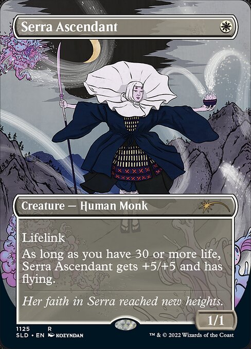【ENG】【Foil】《セラの高位僧/Serra Ascendant》(1125)[Secret Lair]