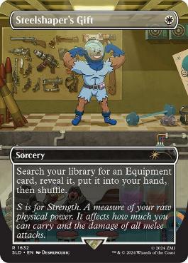 【ENG】【Foil】《鋼打ちの贈り物/Steelshaper's Gift》(1632)[Secret Lair]