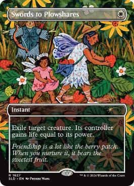 【ENG】【Foil】《剣を鍬に/Swords to Plowshares》(1627)[Secret Lair]