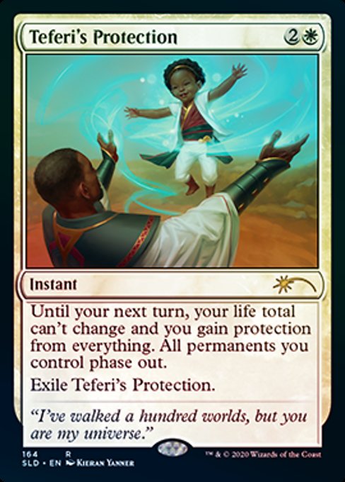【ENG】【Foil】《テフェリーの防御/Teferi's Protection》(164)[Secret Lair]
