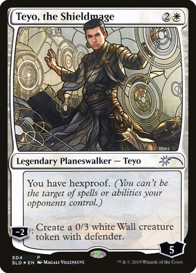 【ENG】【Foil】《盾魔道士、テヨ/Teyo, the Shieldmage》(504)[Secret Lair]