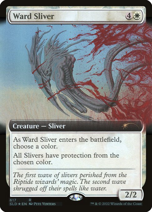 【ENG】【Foil】《護法スリヴァー/Ward Sliver》(617)[Secret Lair]