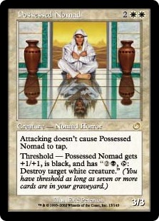 【ENG】【Foil】《取り憑かれた遊牧の民/Possessed Nomad》[TOR]