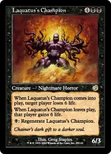 【ENG】《ラクァタスのチャンピオン/Laquatus's Champion》[TOR]