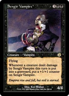 【ENG】《センギアの吸血鬼/Sengir Vampire》[TOR]