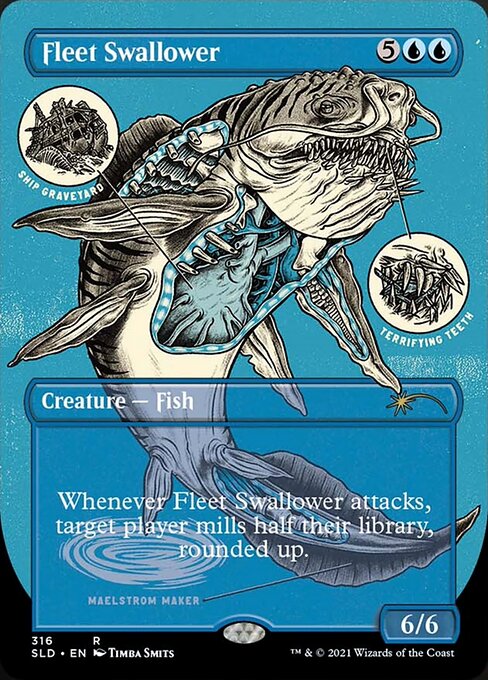 【ENG】【Foil】《船団呑み/Fleet Swallower》(316)[Secret Lair]
