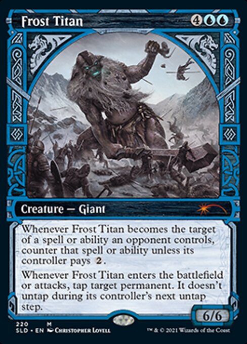 【ENG】【Foil】《霜のタイタン/Frost Titan》(220)[Secret Lair]