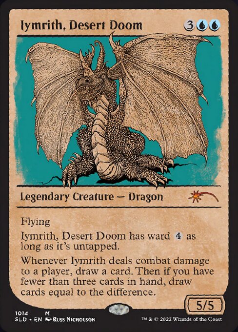 【ENG】【Foil】《砂漠滅ぼし、イムリス/Iymrith, Desert Doom》(1013)[Secret Lair]