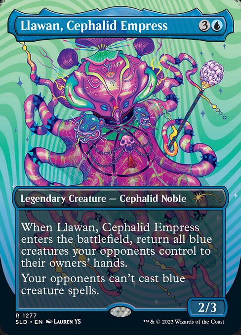 【ENG】【Foil】《セファリッドの女帝ラワン/Llawan, Cephalid Empress》(1277)[Secret Lair]