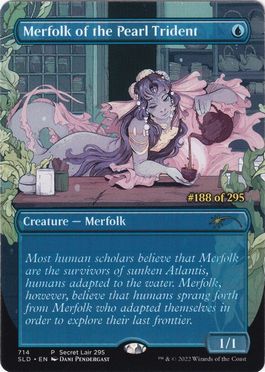 【ENG】《真珠三叉矛の人魚/Merfolk of the Pearl Trident》(714)[Secret Lair]