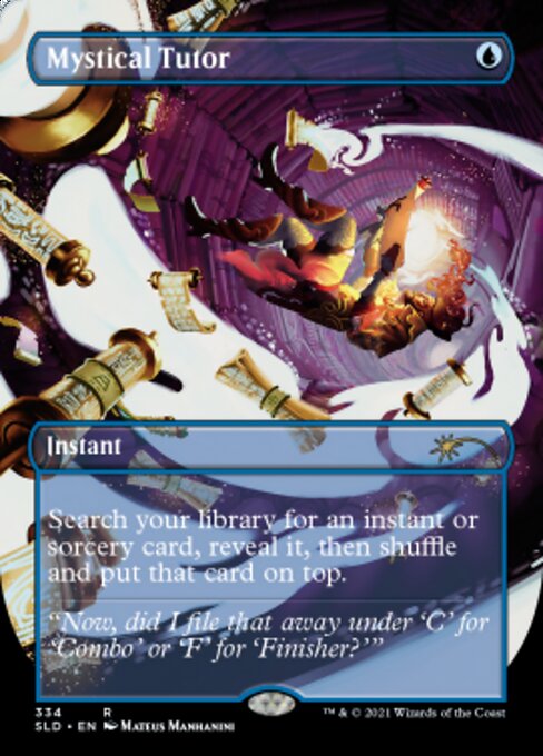 【ENG】【Foil】《神秘の教示者/Mystical Tutor》(334)[Secret Lair]