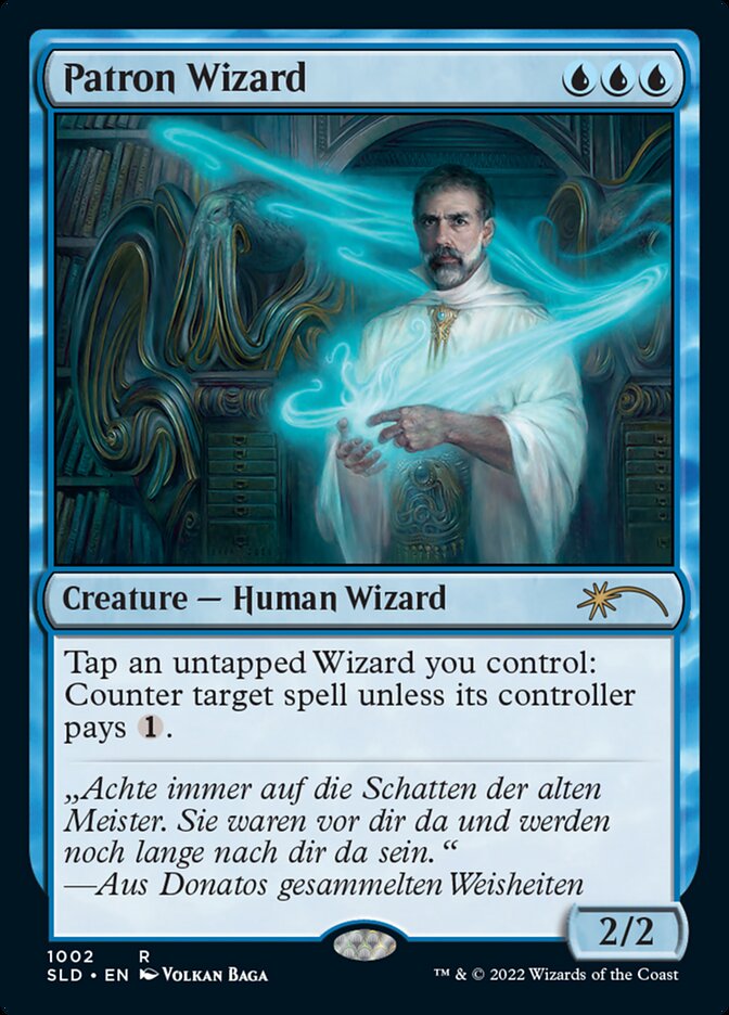 【ENG】【Foil】《守護ウィザード/Patron Wizard》(1002)[Secret Lair]