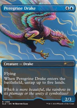 【ENG】《流浪のドレイク/Peregrine Drake》(1488)[Secret Lair]