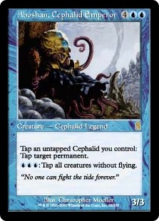【ENG】《セファリッドの皇帝アボシャン/Aboshan, Cephalid Emperor》[ODY]