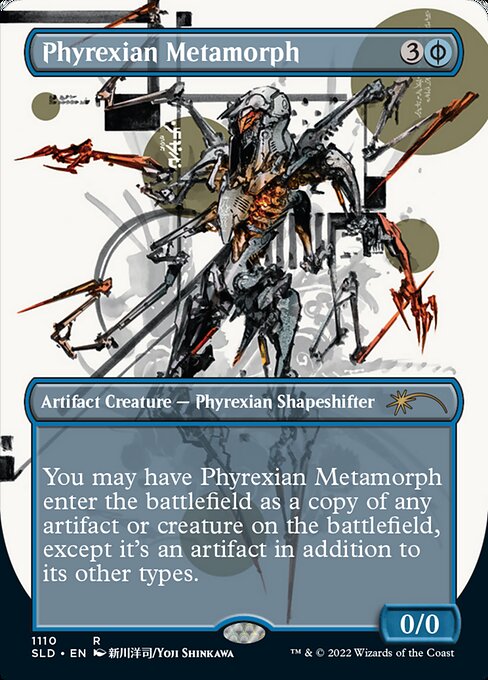 【ENG】【Foil】《ファイレクシアの変形者/Phyrexian Metamorph》(1110)[Secret Lair]