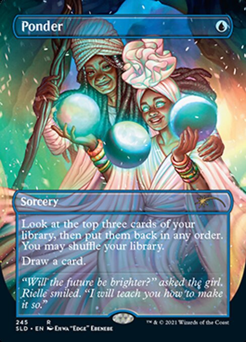 【ENG】【Foil】《思案/Ponder》(245)[Secret Lair]