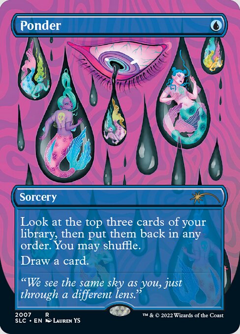 【ENG】【Foil】《思案/Ponder》(2007)[Secret Lair]