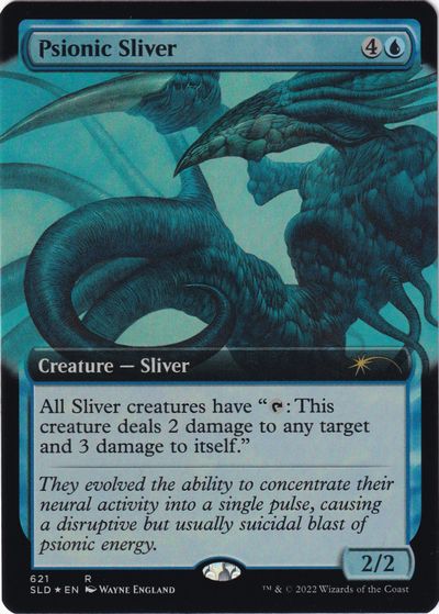 【ENG】【Foil】《心霊スリヴァー/Psionic Sliver》(621)[Secret Lair]