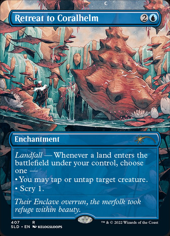 【ENG】《珊瑚兜への撤退/Retreat to Coralhelm》(407)[Secret Lair]