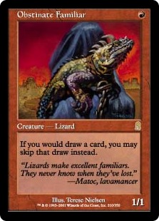 【ENG】《片意地な使い魔/Obstinate Familiar》[ODY]