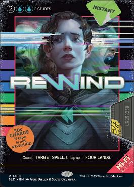【ENG】【Foil】《巻き直し/Rewind》(1368)[Secret Lair]