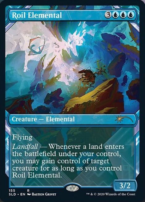 【ENG】《乱動の精霊/Roil Elemental》(155)[Secret Lair]