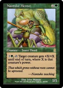 【ENG】《ナントゥーコの導師/Nantuko Mentor》[ODY]