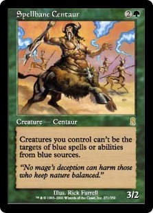【ENG】《呪文散らしのケンタウルス/Spellbane Centaur》[ODY]