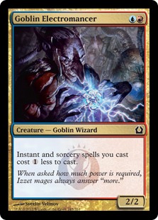 【ENG】《ゴブリンの電術師/Goblin Electromancer》[RTR]