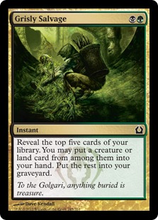 【ENG】【Foil】《忌まわしい回収/Grisly Salvage》[RTR]