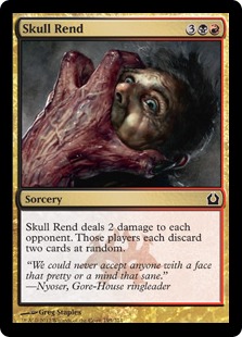 【ENG】【Foil】《頭蓋裂き/Skull Rend》[RTR]