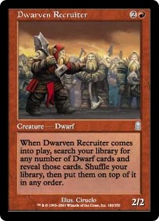 【ENG】《ドワーフ徴募兵/Dwarven Recruiter》[ODY]