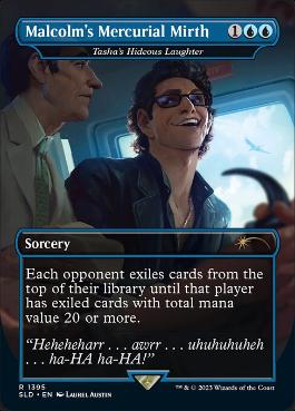 【ENG】【Foil】《ターシャズ・ヒディアス・ラフター/Tasha's Hideous Laughter》(1395)[Secret Lair]