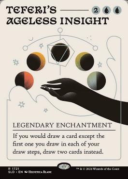 【ENG】【Foil】《テフェリーの永遠の洞察/Teferi's Ageless Insight》(1721)[Secret Lair]