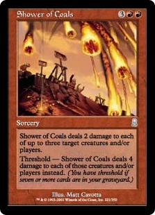 【ENG】《降り注ぐ塊炭/Shower of Coals》[ODY]