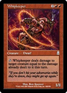 【ENG】【Foil】《ムチ打ち人/Whipkeeper》[ODY]