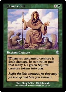 【ENG】【Foil】《ドルイドの呼び声/Druid's Call》[ODY]