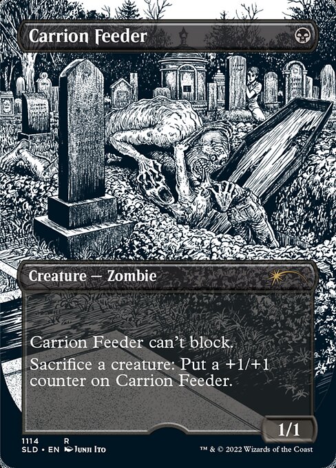 【ENG】【Foil】《屍肉喰らい/Carrion Feeder》(1114)[Secret Lair]