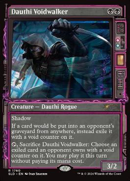 【ENG】【Foil】《ダウスィーの虚空歩き/Dauthi Voidwalker》(1760)[Secret Lair]