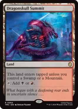 【ENG】【Foil】■サージ■《竜髑髏の山頂/Dragonskull Summit》[TMC]