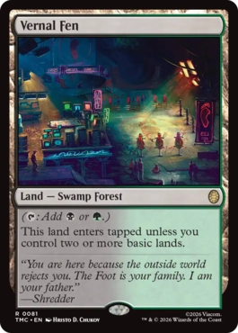 【ENG】【Foil】■サージ■《春色の湿原/Vernal Fen》[TMC]