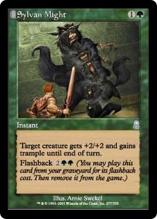 【ENG】【Foil】《森の力/Sylvan Might》[ODY]