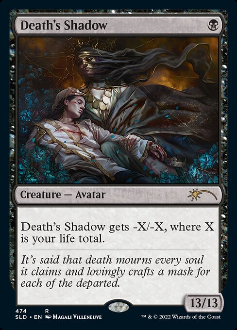 【ENG】【Foil】《死の影/Death's Shadow》(474)[Secret Lair]