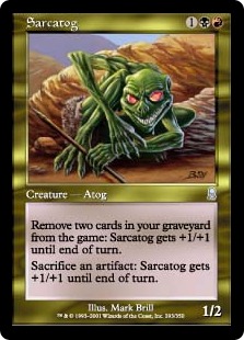 【ENG】【Foil】《サルカトグ/Sarcatog》[ODY]