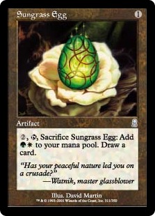 【ENG】【Foil】《サングラスの卵/Sungrass Egg》[ODY]