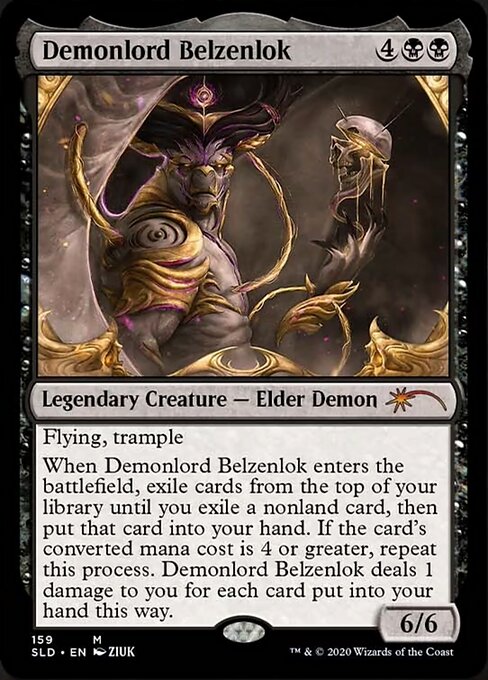 【ENG】【Foil】《悪魔王ベルゼンロック/Demonlord Belzenlok》(159)[Secret Lair]